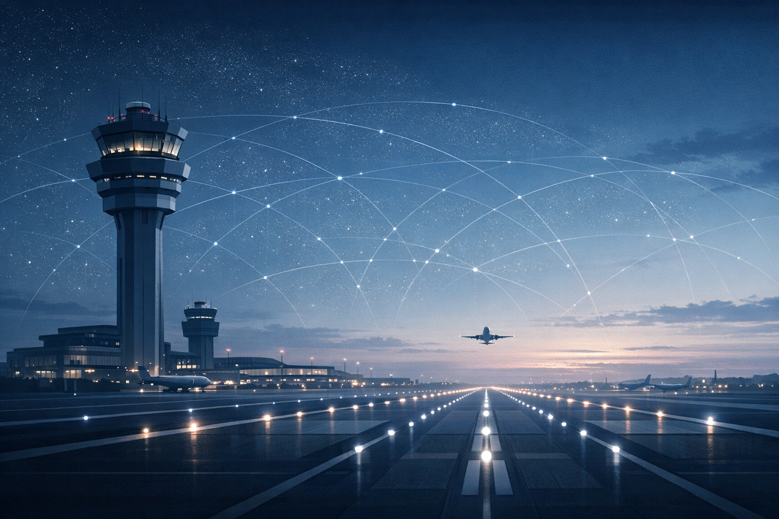 Airport operations login banner